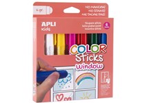 APLI KIDS Color Stick Para vidros e espelhos 6Cores