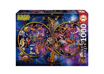 Puzzle EDUCA Constelações Neon 1000Peças 19561