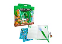 Diário + Esferográfica mágica MINECRAFT 