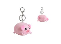 Porta-chaves peluche i-total animals porco xl2492