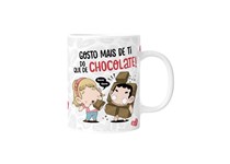 Caneca Malasana "Gosto mais de ti do que de chocolate" 330ml TZM9006-PT