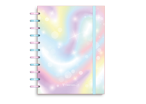 Caderno Inteligente A4 PP AMBAR EcoSmart Shine 100fls Sortido
