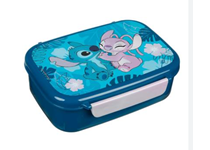 Sandwicheira Azul com Divisória Stitch e Angel – Lilo & Stitch
