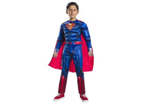 Disfarce SuperMan - Black Line Delux Rubies - DC - Infantil 8/10 