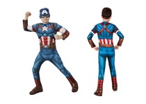 Disfarce Capitan America - Classic Z Rubies - Avengers Marvel - Infantil 9/10 (152cm)