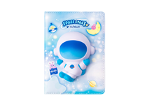 Bloco Notas 193x165mm Squishy Space Stars 128Fls