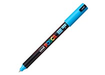 Marcador Uni Posca Pc-1mr Extra Fino 0,7mm Azul Claro 8