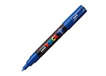 Marcador Uni Posca Pc-1m Extra Fino 0,7mm Azul 33