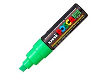 Marcador Uni Posca Pc-8k Grosso 8mm verde Fluor F6