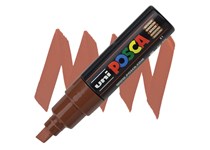 Marcador Uni Posca Pc-8k Grosso 8mm Castanho 21