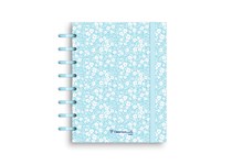 Caderno Inteligente A5 PP Ambar EcoSmart W Daisies 100Fls