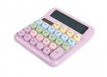 Calculadora CANDY MACARON I-TOTAL Rosa