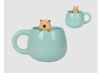 Caneca em Ceramica com Capivara 