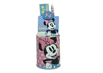 Copo metálico MINNIE MOUSE Dots Conjunto de escrita com 7Peças 