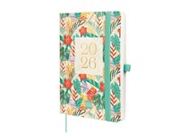 Agenda escolar semanal 118x168mm 2025/26 finocam capri 16 meses jungla com elastico 627320126 f4