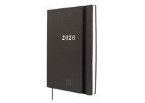 Agenda escolar semanal A5 2025/26 FINOCAM dotted 16 meses negro com elastico 626900126 y10