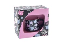 Chávena Café 50ml - Black Miau - Lovely Story