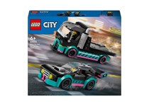 LEGO CITY Race Car and Car Carrier Truck 60406 