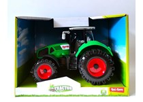 Trator Fricção Verde 19Cm 