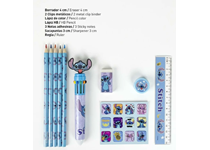 STITCH Blister Escolar 12 Peças 