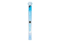 Sublinhador glitter e carimbo 2 em 1 i-total macaro Azul