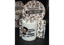 Caneca Malasana Profissões - Não sou Super-Heroi mas sou Contabilista é quase o mesmo" 330ml 
