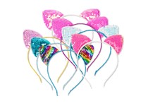 Bandolete/Tiara Lantejoulas Orelhas NICE GROUP