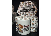 Caneca Malasana Profissões Trabalhadora Independente 330ml 