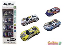 Caixa C/4 Carros Pullback 11654