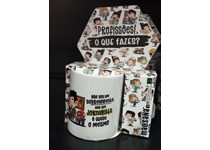 Caneca Malasana Profissões Jornalista 330ml 