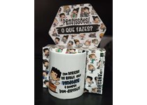 Caneca Malasana Profissões Vendedor 330ml 