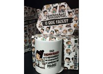 Caneca Malasana Profissões Farmacêutica 330ml