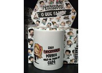 Caneca Malasana Profissões "Funcionaria Publica" 330ml 