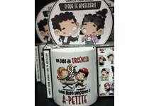 MALASAÑA - Caneca 330ML - Em caso de emergência o meu grupo sanguíneo é A-Petite