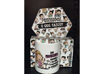 Caneca MALASANA Profissoes MANICURE 330ML
