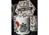 Caneca Malasana Profissões Personal Trainer (Versao masculino) 330ml