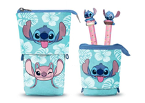 Estojo LILO & STITCH + 2 Canetas Gel Apagável 