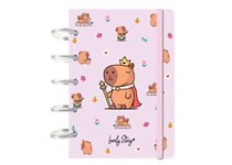 LOVELY STORY - Caderno A4 Pink Capivara Magestade