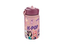 Garrafa Termica 330ml c/adaptador infantil K-POP 