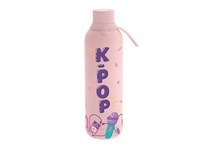 Garrafa Termica 750ml K-POP Rosa Claro