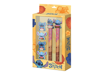 LILO & STITCH Conjunto 1 Lápis Infinito+1Esferofráfica gel apag + 4 Borrachas  