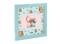 LOVELY STORY - Moldura Capivara Bubble Tea Azul 