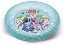 Conjunto 4 Peças Prato STITCH - STOR