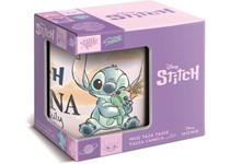 Caneca Ceramica 325ML STITCH & ANGEL OHANA C/caixa