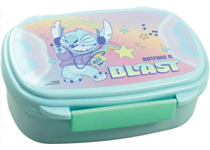 Caixa de Sandes Lilo e Stitch C/Talheres 