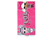 Toalha de Praia LOL SURPRISE 100% Algodão 70x140Cm