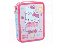 Estojo completo duplo HELLO KITTY