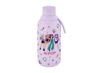 Garrafa Termica K-POP c/interior em Ceramica e duas tampas hermeticas 500ml Lilas 
